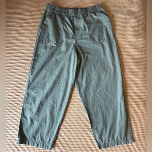 Madewell Cotton Ripstop Pull-On Straight Cargo Utility Pants | Women’s Plus 2X
